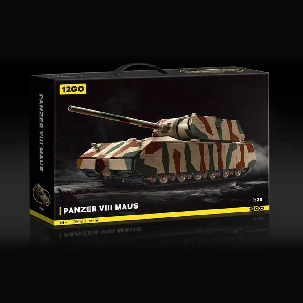 12GO 97025 Maus Tank Camouflage Version