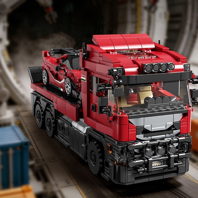 12GO 95002 Ferrari Trailer Set