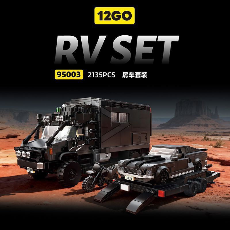 12GO 95003 Unimog RV Trailer
