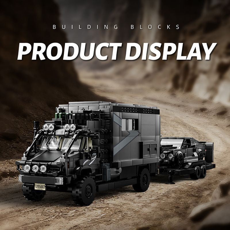 12GO 95003 Unimog RV Trailer