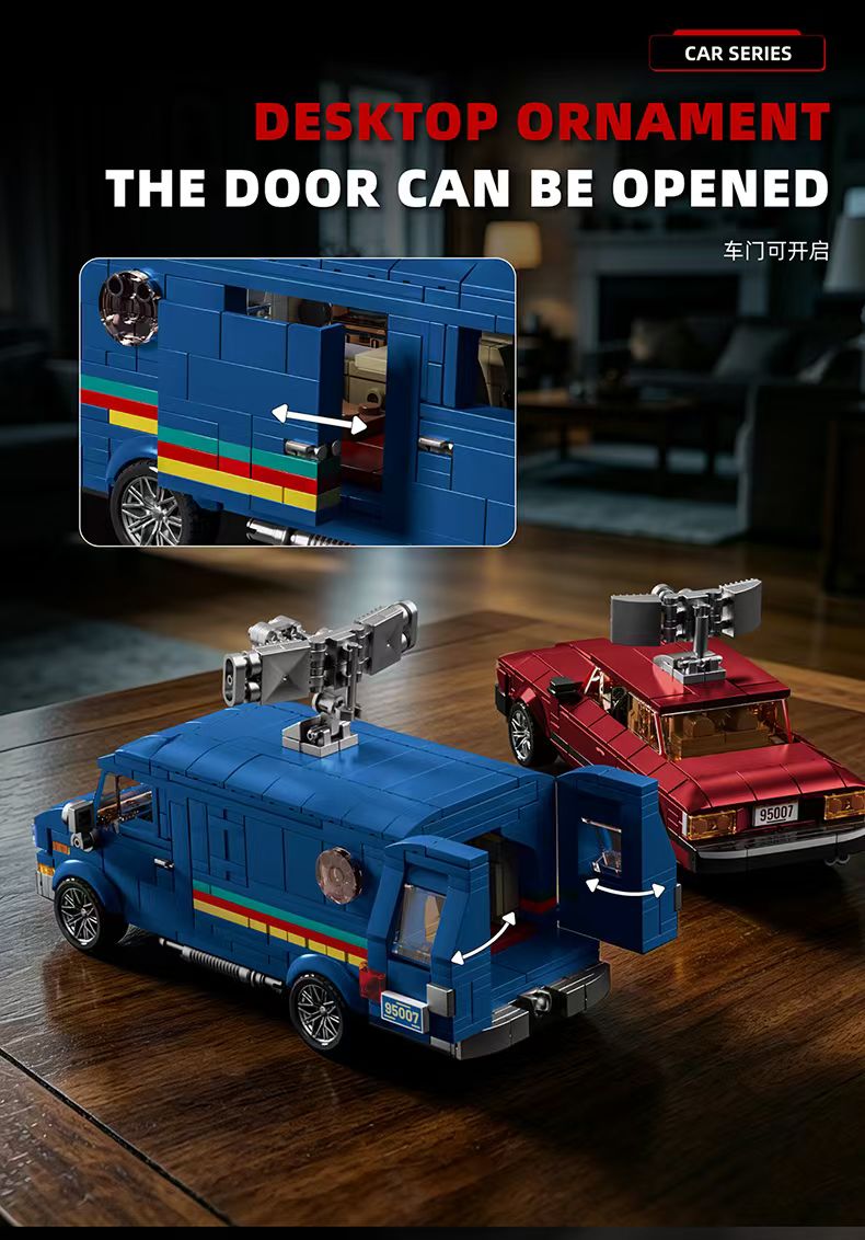 12GO 95007 Building Block Car