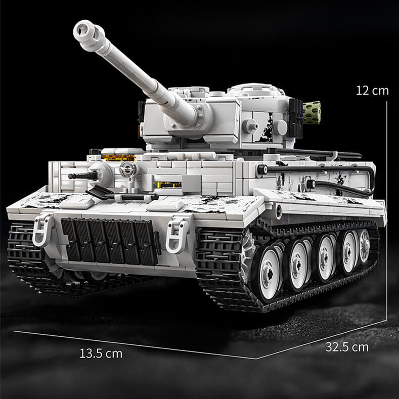 12GO 97001 Tiger Tank Snow Paint