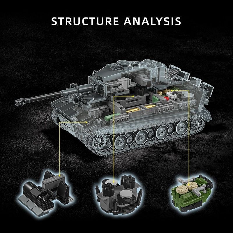 12GO 97015 Tiger Tank No. 1322