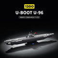 12GO 98015 U-96 Type VIIC U-Boat – 3,565 pcs, 1:72 Scale Submarine Set