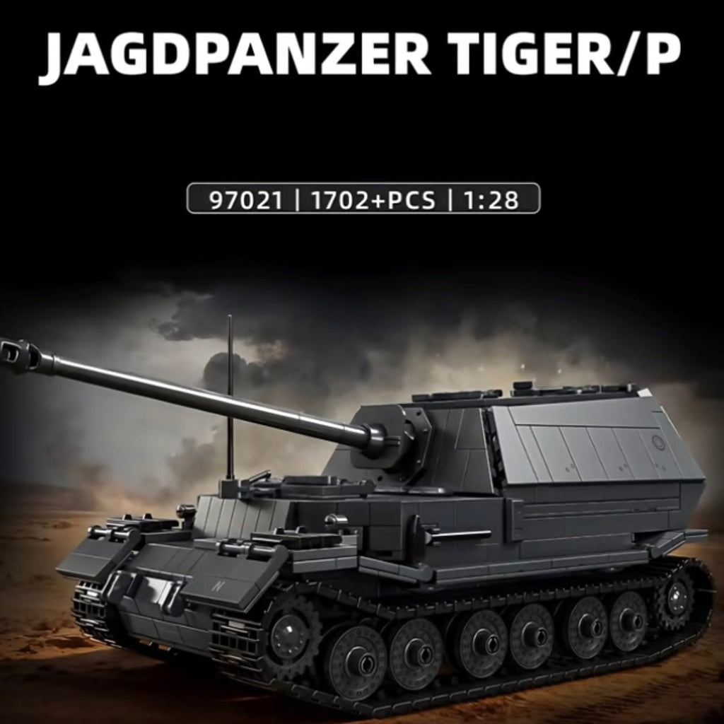 12GO 97023 Jagdpanzer Tiger/P Elephant Camouflage Version