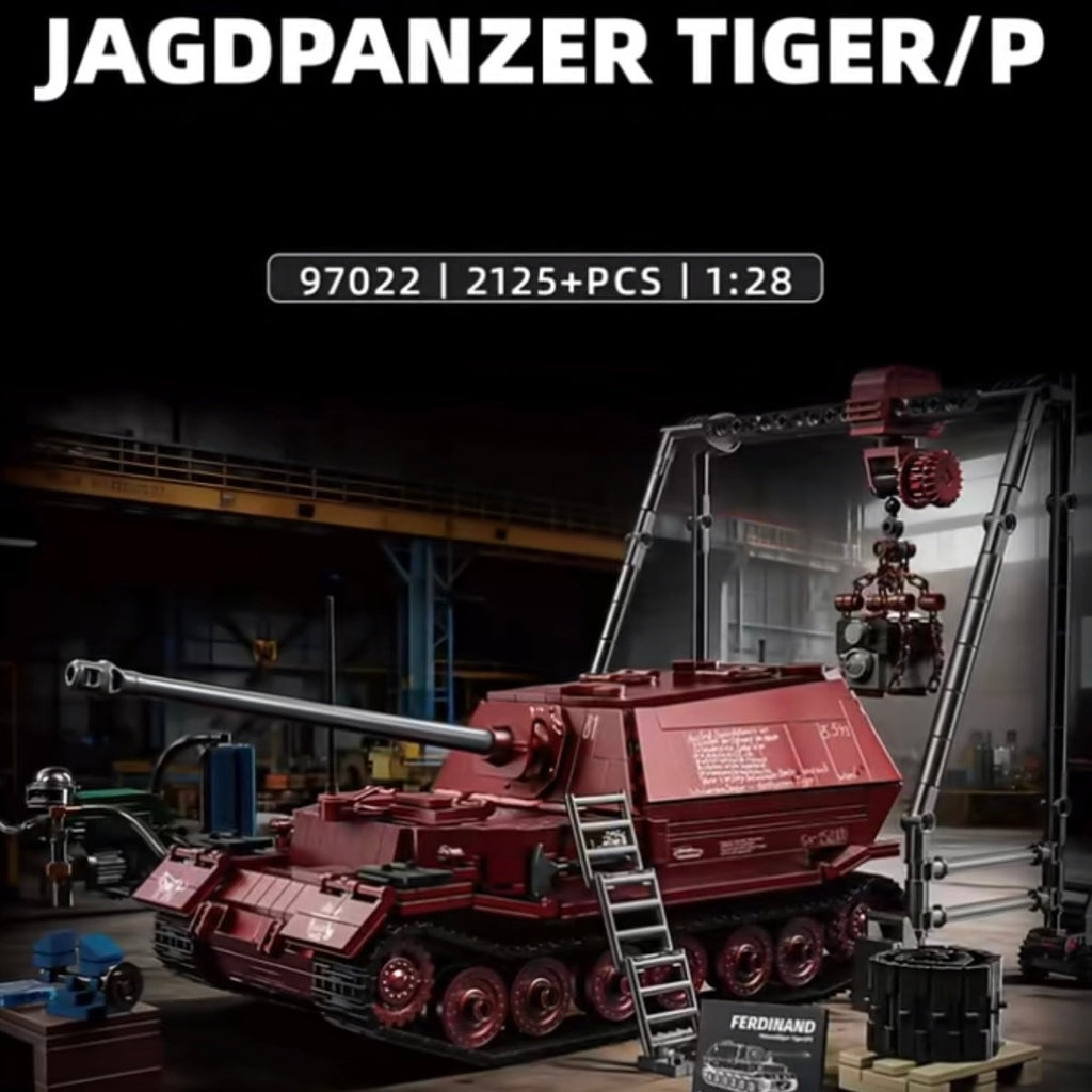12GO 97023 Jagdpanzer Tiger/P Elephant Camouflage Version