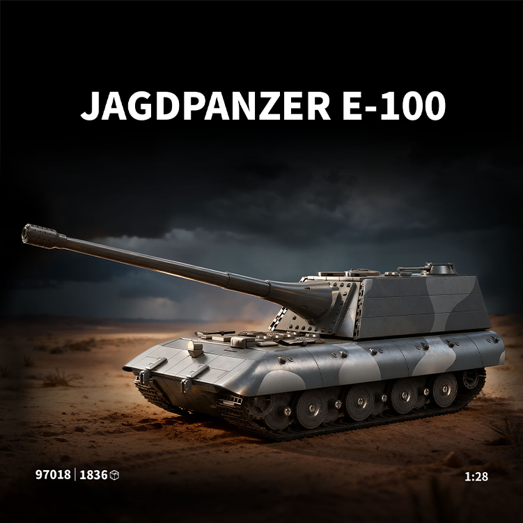 LEGO Jagdpanzer E 100 Tank Destroyer – WWII Military Build