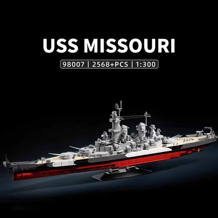 LEGO USS Missurri Battleship – WWII Military Build