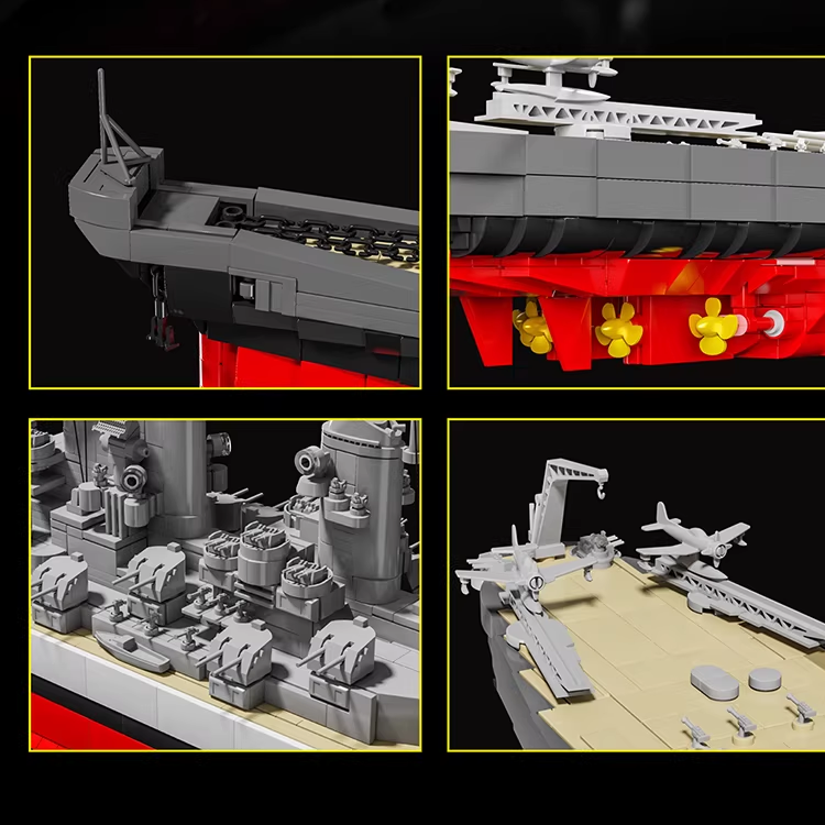 LEGO USS Missurri Battleship – WWII Military Build