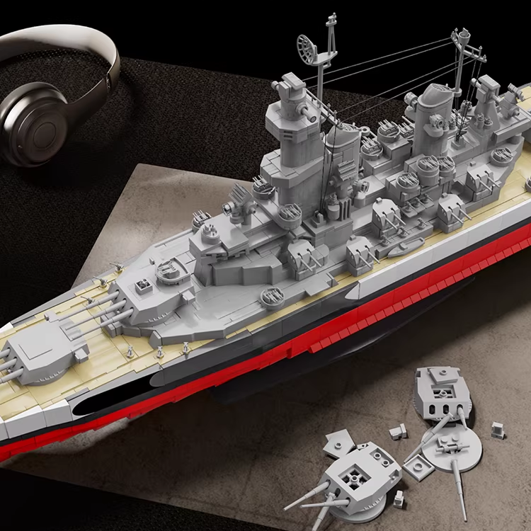 LEGO USS Missurri Battleship – WWII Military Build