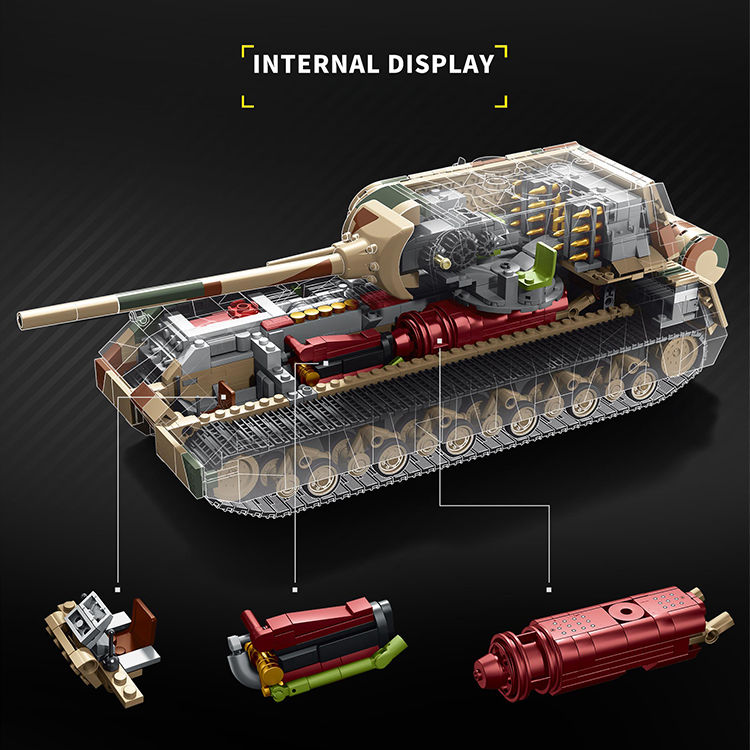 LEGO Panzer VIII Maus Tank – WWII Military Build