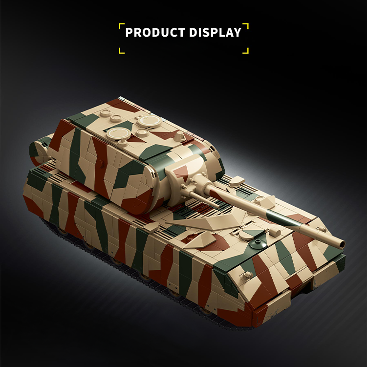 LEGO Panzer VIII Maus Tank – WWII Military Build