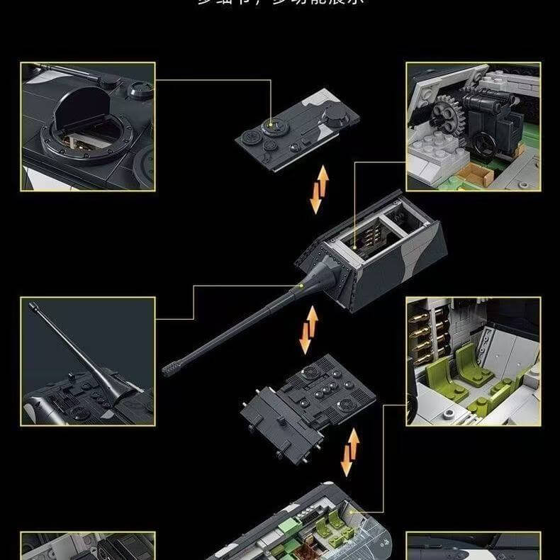 12GO 97018 Jagdpanzer E-100