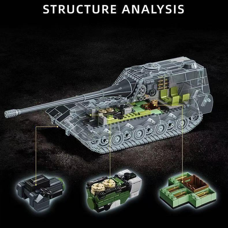12GO 97018 Jagdpanzer E-100