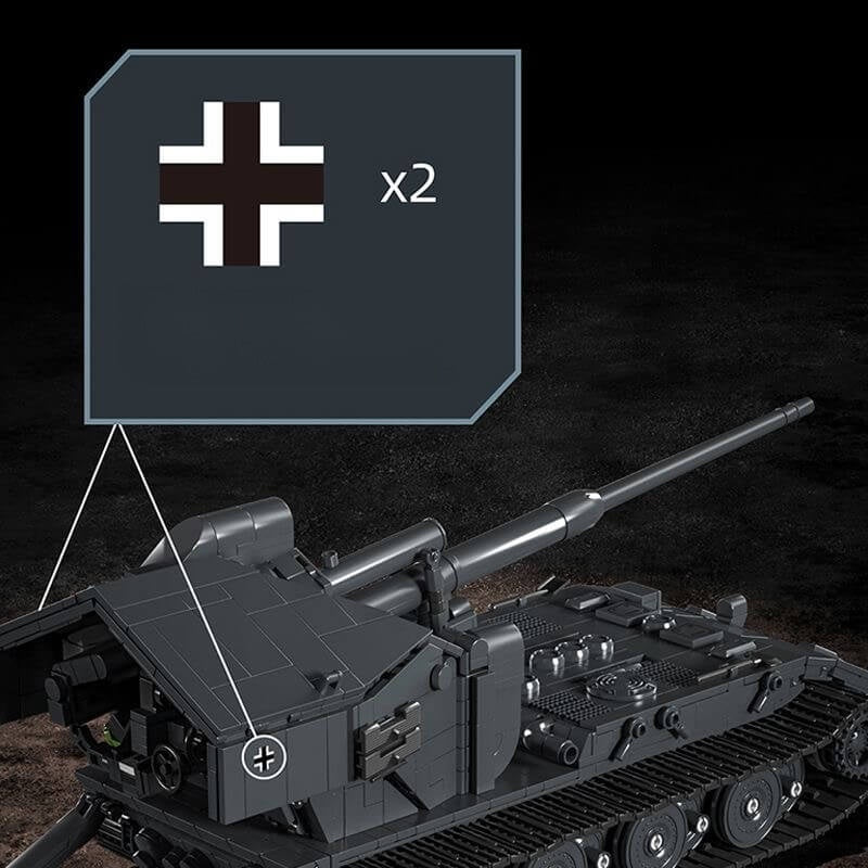12GO 97017 Waffenträger E-100