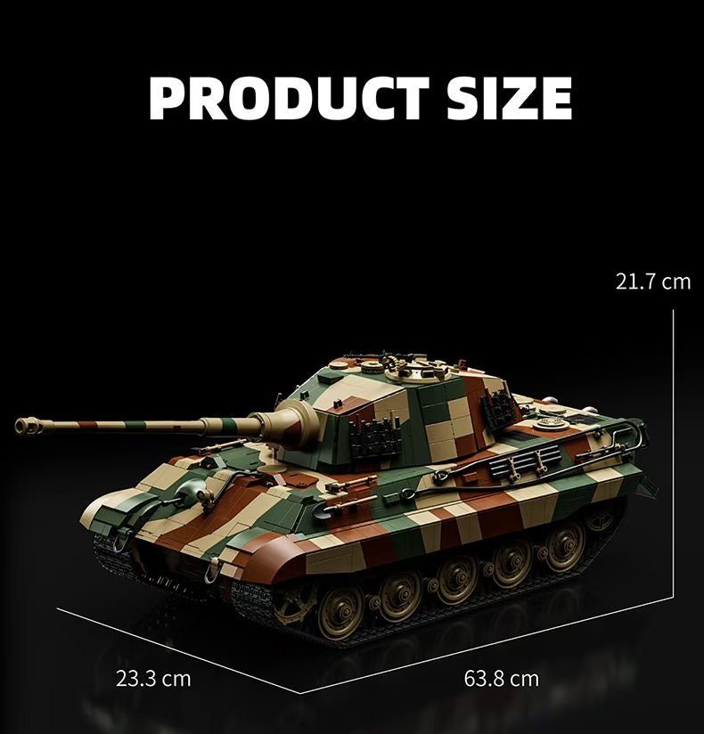 12GO 97036 1:16 Tiger II Tank