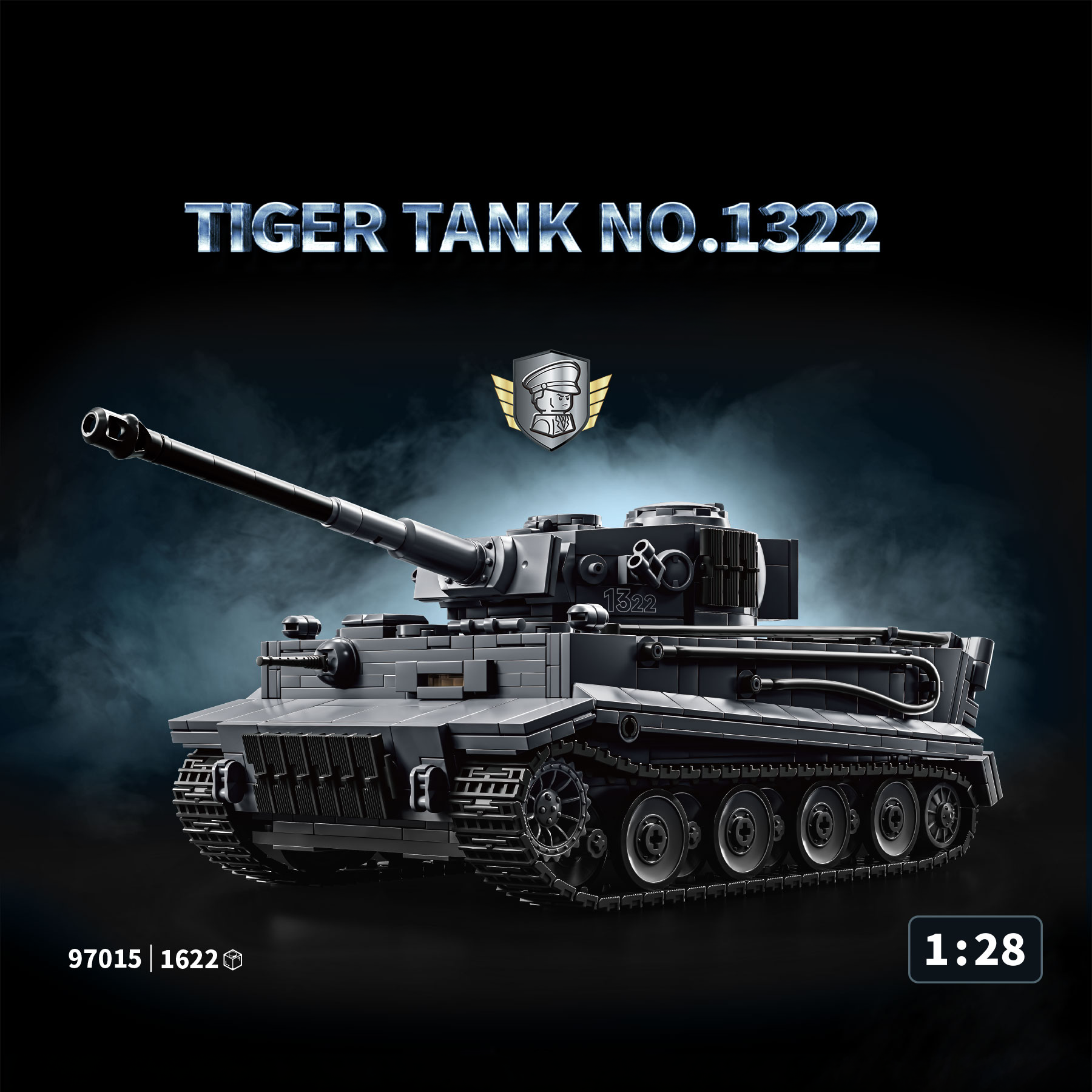 LEGO Tiger I Tank – WWII Military Build
