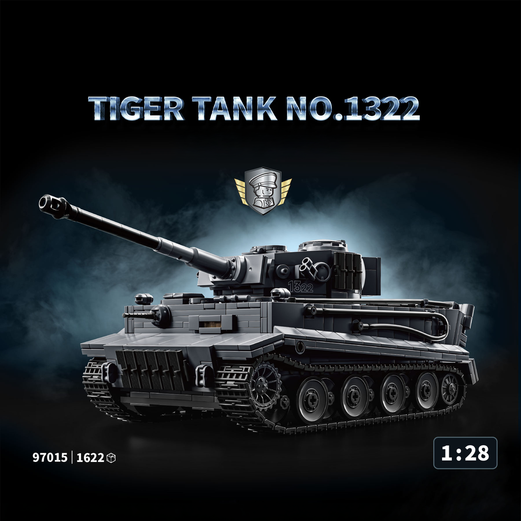 LEGO Tiger I Tank – WWII Military Build